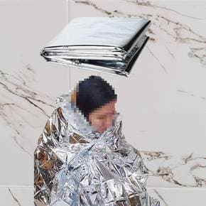 삭개오 등산 캠핑 보온 응급 안전 담요 담뇨 간편 수납 체온 하락방지 레저 콘서트