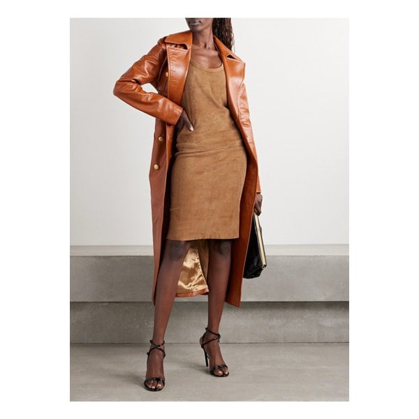 스툴즈 체리 오픈 백 스웨이드 홀터넥 탱크 카멜 1647597359011518