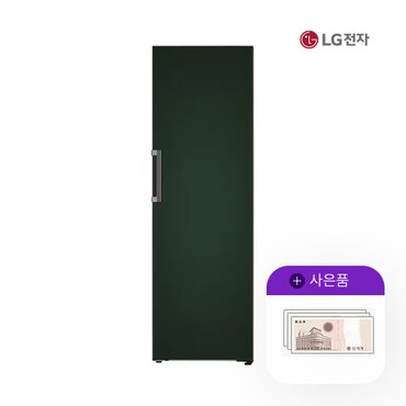 LG 디오스 김치냉장고 오브제 컨버터블 324L 그린 엘지 Z321SG3CS 5년 51900