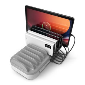 멀티충전기 고속 업소용 충전기 핸드폰 C타입 매장 식당 카페 태블릿 160W 10포트