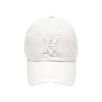 아크메드라비 A LOGO EMBLEM EMBOSSING PATCH BALL CAP WHITE -A로고 엠블럼 볼캡