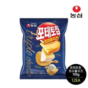 포테토칩 트리플치즈 105g x 12입(1박스)