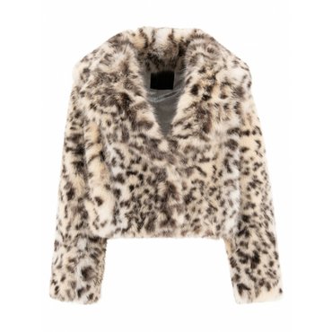  [BB COUTURE] 여성 Stingel fauxfur 코트 STINGEL GIACCA CORTA 베이지 /3