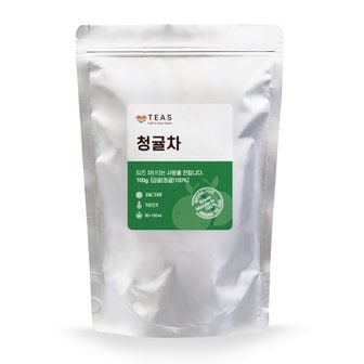 TEAS 티즈 건조청귤 100g 청귤차 건조과일