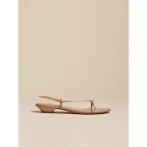 케이트 KHAITE MARION STRAP FLAT SANDAL BEIGE NEKHN5SH113-BE 1017457