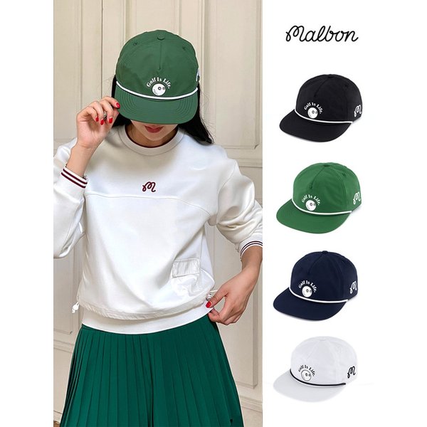 말본 모자 남녀공용 24년 로프 햇 골프모자