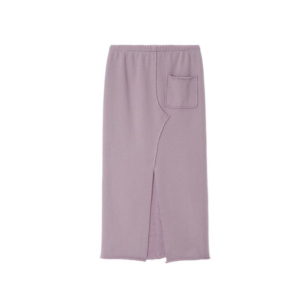 Cut-out Long Skirt  _ VIOLET