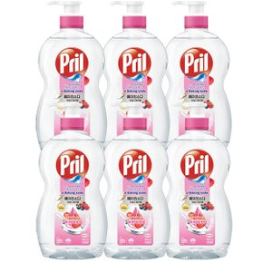 헨켈 프릴 베이킹소다 주방세제 - 와일드베리 향 700ml 용기X6개