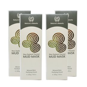 네이쳐스뷰티 머드 마스크 Mud Mask 200g 4개