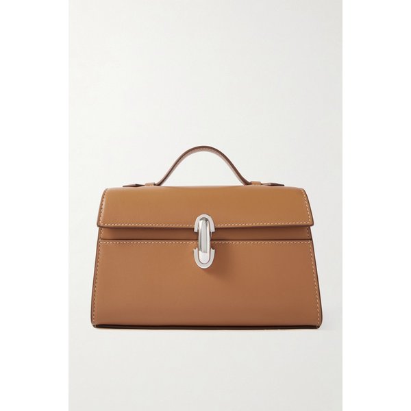 사베트 심메트리 포쉐트 가죽 토트 백 탄 46376663162972409