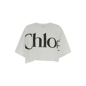 24FW 끌로에 반팔 티셔츠 CH24AJH09183 101 WHITE