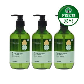 아름다운세제 에이포레 abies tree 용기형 485ml 3개