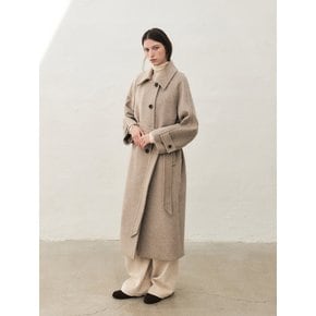 TWW WOOL100 SEMI DOUBLE COAT_2COLORS