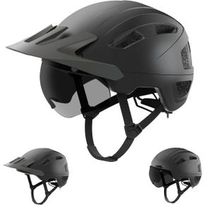 독일 카스코 헬멧 자전거헬멧 1835586 Mens and Womens Bicycle Helmet with Magnetic Visor Rem