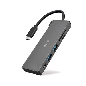 엑토 5in1 타입C 100W PD충전 USB3.2 멀티허브 CRH-18