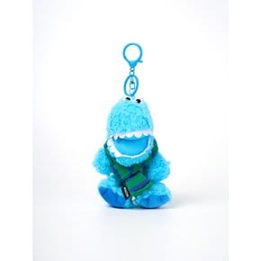 MUFF MONSTER KEYRING BLUE