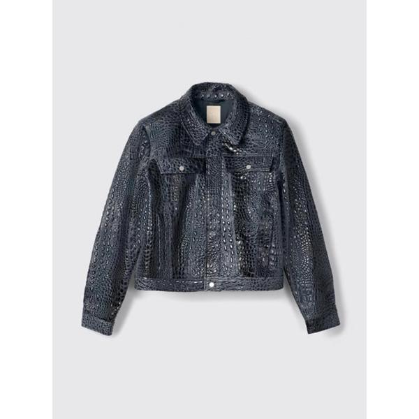 확대된 대표 캠퍼 자켓 AU00012 001 LEATHER JACKET 0 Grey