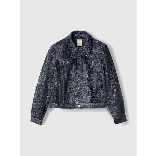캠퍼 자켓 AU00012 001 LEATHER JACKET 0 Grey