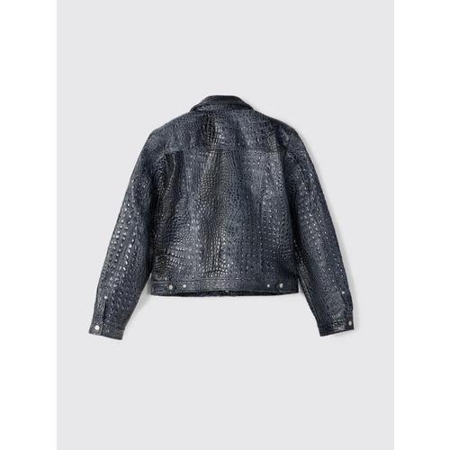 캠퍼 자켓 AU00012 001 LEATHER JACKET 0 Grey