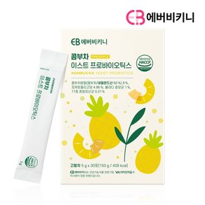 콤부차 이스트 프로바이오틱스 1박스 30포