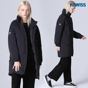 [케이스위스(K-SWISS)] 추위끄떡없는 와펜 덕다운 패딩코트