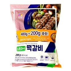 [푸른들마켓][목우촌] 오븐구이떡갈비480g+200g