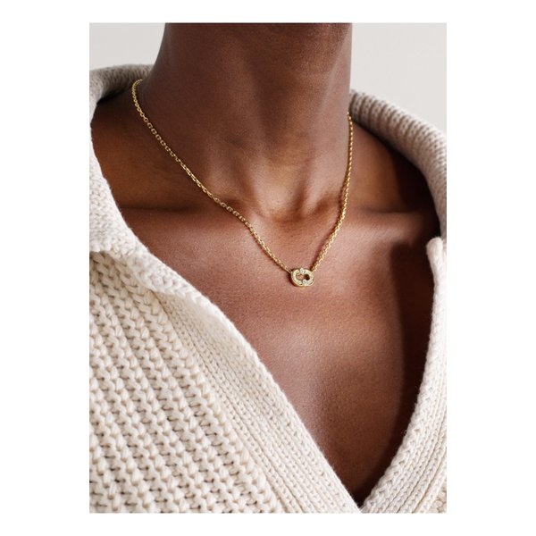 빌티에 마그네틱 18k 골드 다이아몬드 네크리스 1647597350893663