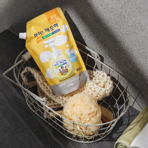 아이깨끗해 순 대용량 리필 600ML
