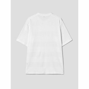[갤럭시 라이프스타일] [CARDINAL] 라운드넥 조직감 반팔 티셔츠  화이트 (GC3342C021)