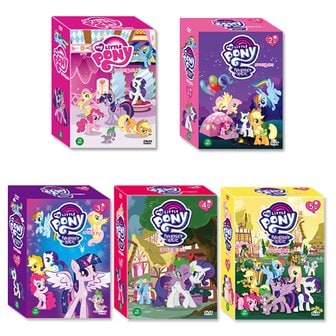 엠앤브이 [DVD]마이 리틀 포니 My Little Pony 1+2+3+4+5집 98종세트