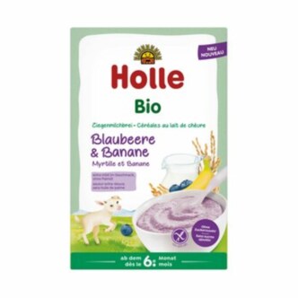  홀레 Holle 산양유 이유식 블루베리 & 바나나 200g