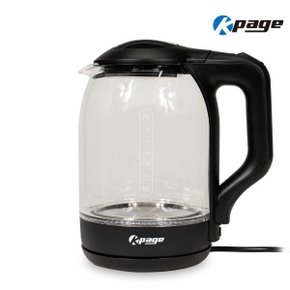 KEP-G18B 유리 무선포트 전기주전자 1.8L 블랙