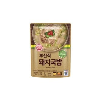  오뚜기 부산식 돼지국밥 500g x 12개