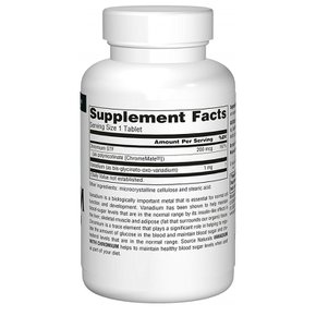 소스 내츄럴스 Source Naturals 바나듐 크로뮴 위드 크롬 180정