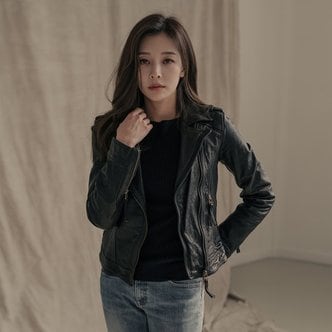 이태원포스트 이태리 베지터블 양가죽 라이더 기본 자켓