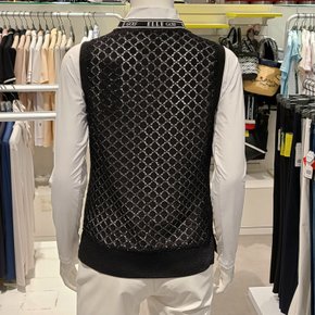 (6I43102 199) 2022년 여성 여름 전판 매쉬 라운드 조끼 스웨터