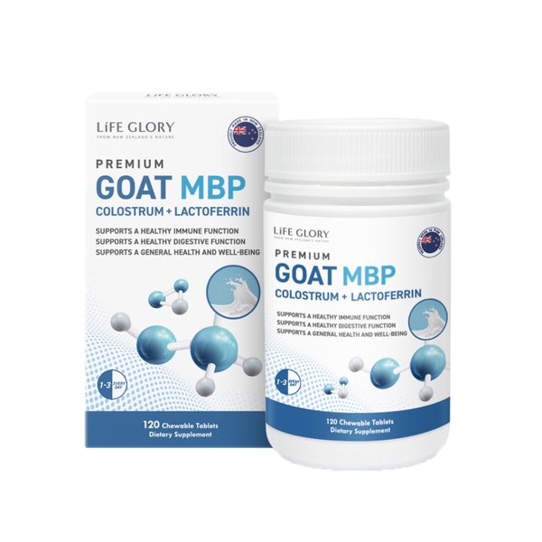 라이프글로리 GOAT MBP 산양유 고트스트럼 초유 락토페린 120정