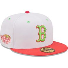 [해외] 850914 뉴에라 모자 MLB [보스턴 레드삭스] 2004 World Series Strawberry Lolli 59FIFTY