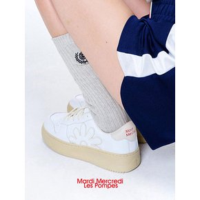 PUR LEATHER SNEAKERS_WHITE