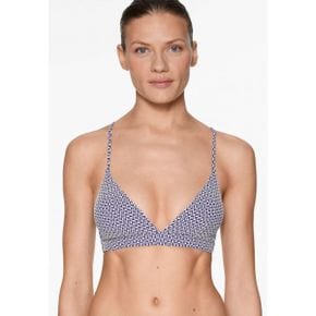 4765274 OYSHO GEOMETRIC - Bikini top blue