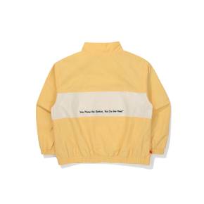 [공식]컬러블럭 빅로고 안감 자켓 키즈 YELLOW