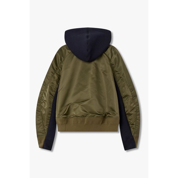 여성 스펀지 스웨트 후디 집업(네이비) 6416120112000