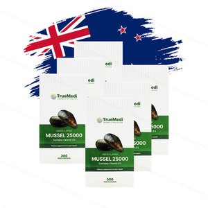  트루메디 뉴질랜드 초록입홍합오일 25000 300캡슐x6통