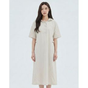후드넥 버튼원피스 VB37OPUD03Z_P391219519