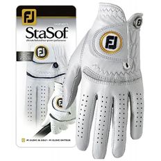 미국 풋조이 골프장갑 FootJoy StaSof 우먼스 골프 Glove 피트s on RH 펄 L 730519