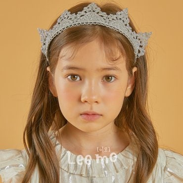 leemo 이모 왕관 헤어밴드