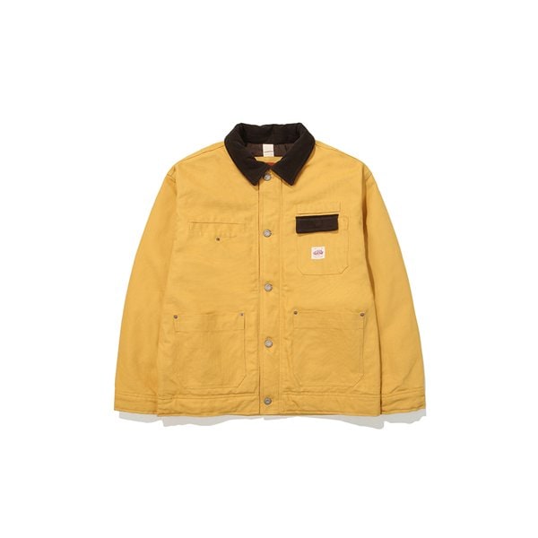 [시흥점] 패디드 코튼 헌팅 자켓 머스타드 SDMJPFO08MTD