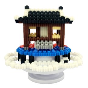 디폼블럭 3D 입체 한국 전통 한옥과 궁궐 LED 무드등 오르골 만들기-옵션
