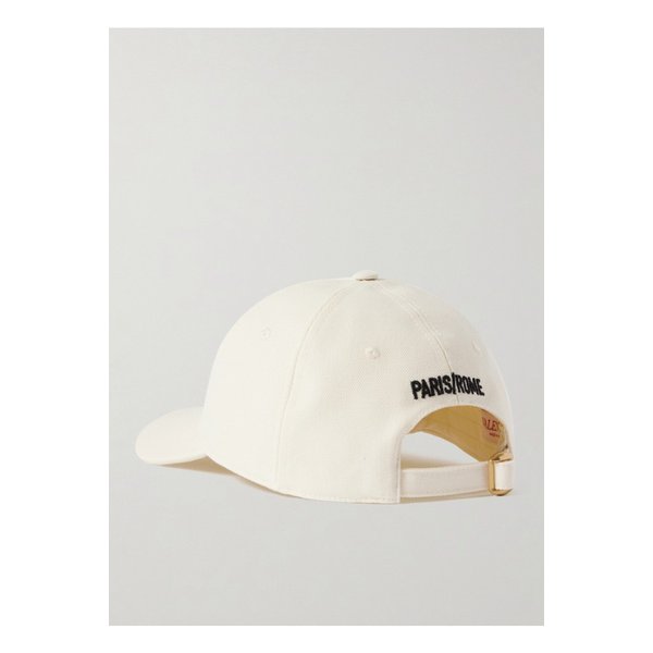 자수 코튼 캔버스 베이스볼 햇 크림 1647597353595828