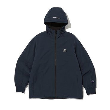 챔피온 패딩 JQS CKJU-3F021-N2 C+Champion 로고 스트레치 패딩 (NORMAL NAVY)